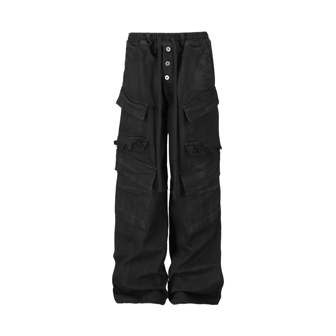 톤얼타이드 베놈 카고 팬츠 블랙(Tornortied Venom Cargo Pants Black) - 1