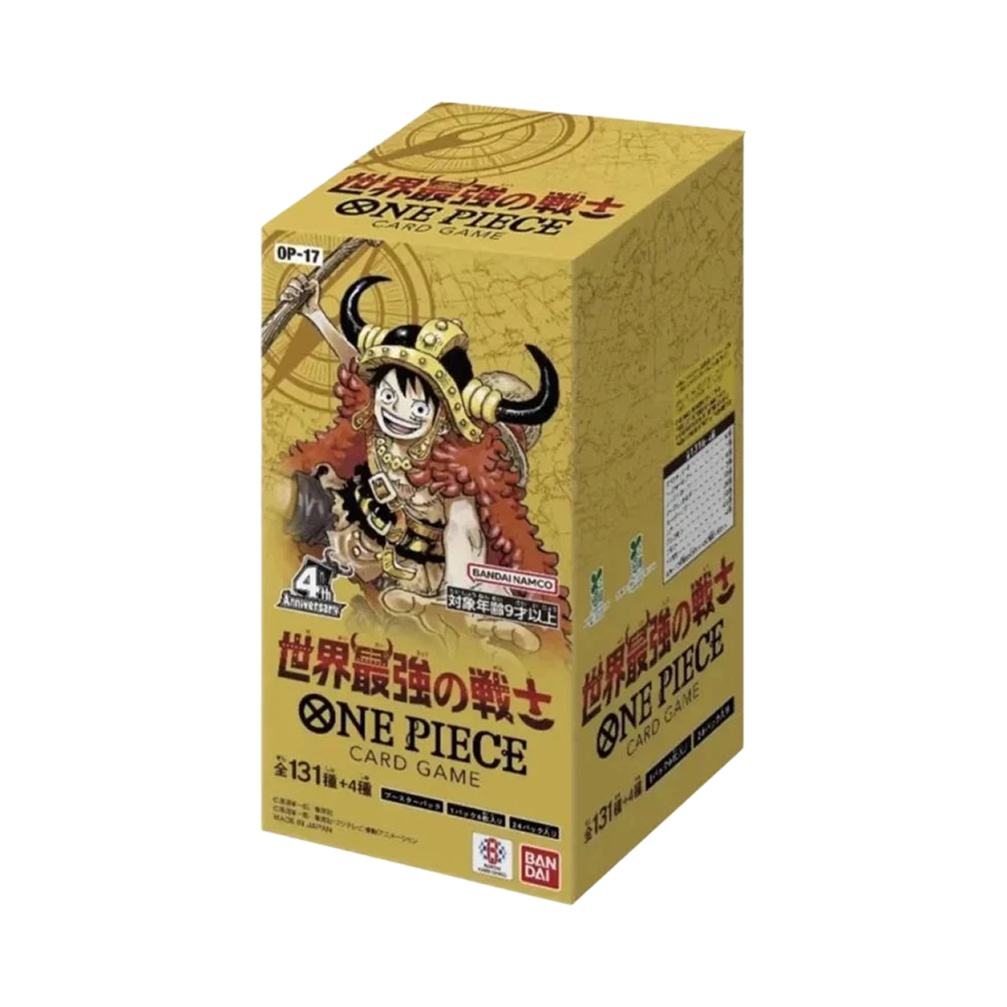 One Piece TCG One Piece TCG OP-17 Booster Pack The World's Strongest Warriors Box (Pack of 24/Japanese Ver.)