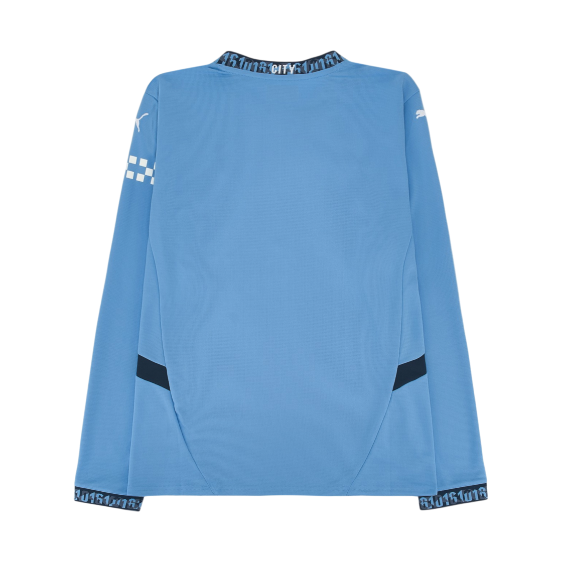 푸마 맨체스터 시티 2024/25 홈 롱슬리브 저지 팀 라이트 블루 (논 마킹 버전)(Puma Manchester City 2024/25 Home LS Jersey Team Light Blue (Non Marking Ver.)) - 2