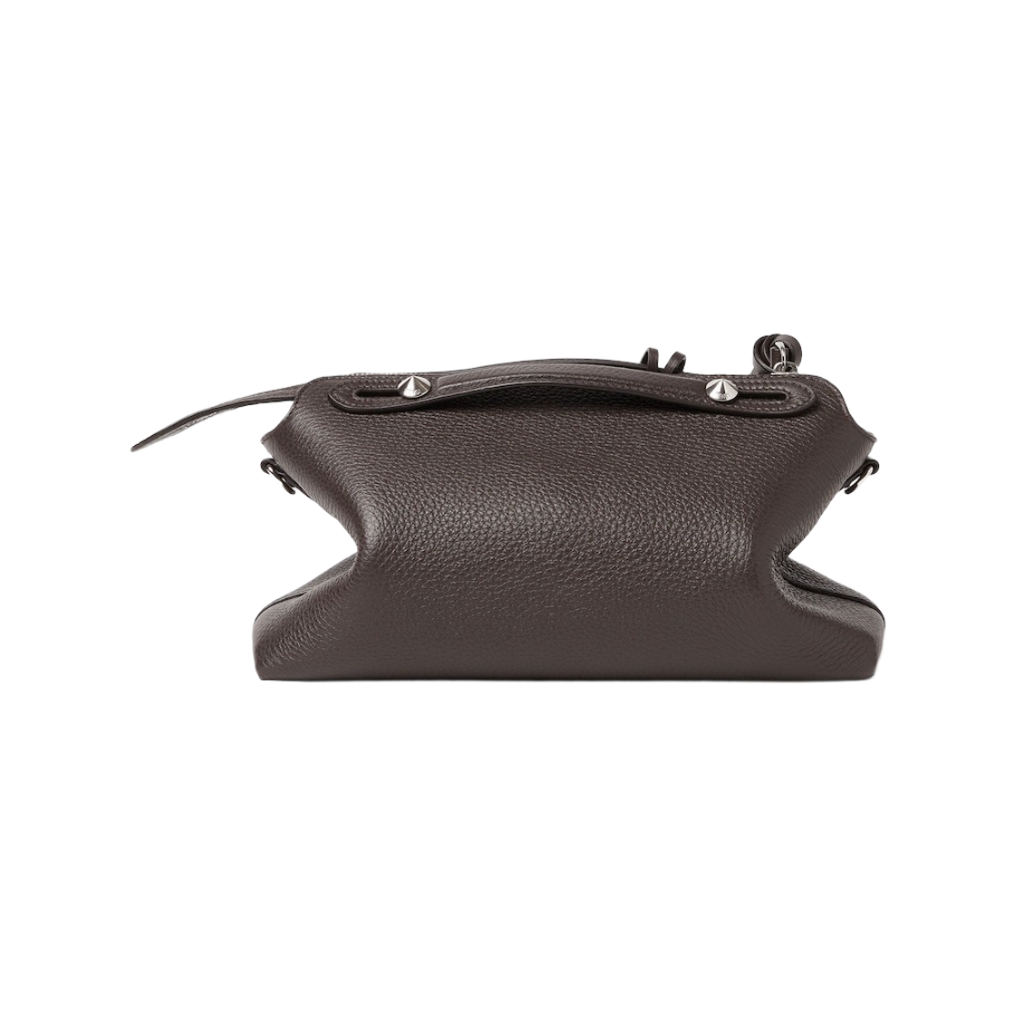 펜디 바이 더 웨이 소프트 미디움 에보니 쿼이오 로마노 레더 백 브라운(Fendi By The Way Soft Medium Ebony Cuoio Romano Leather Bag Brown) - 2