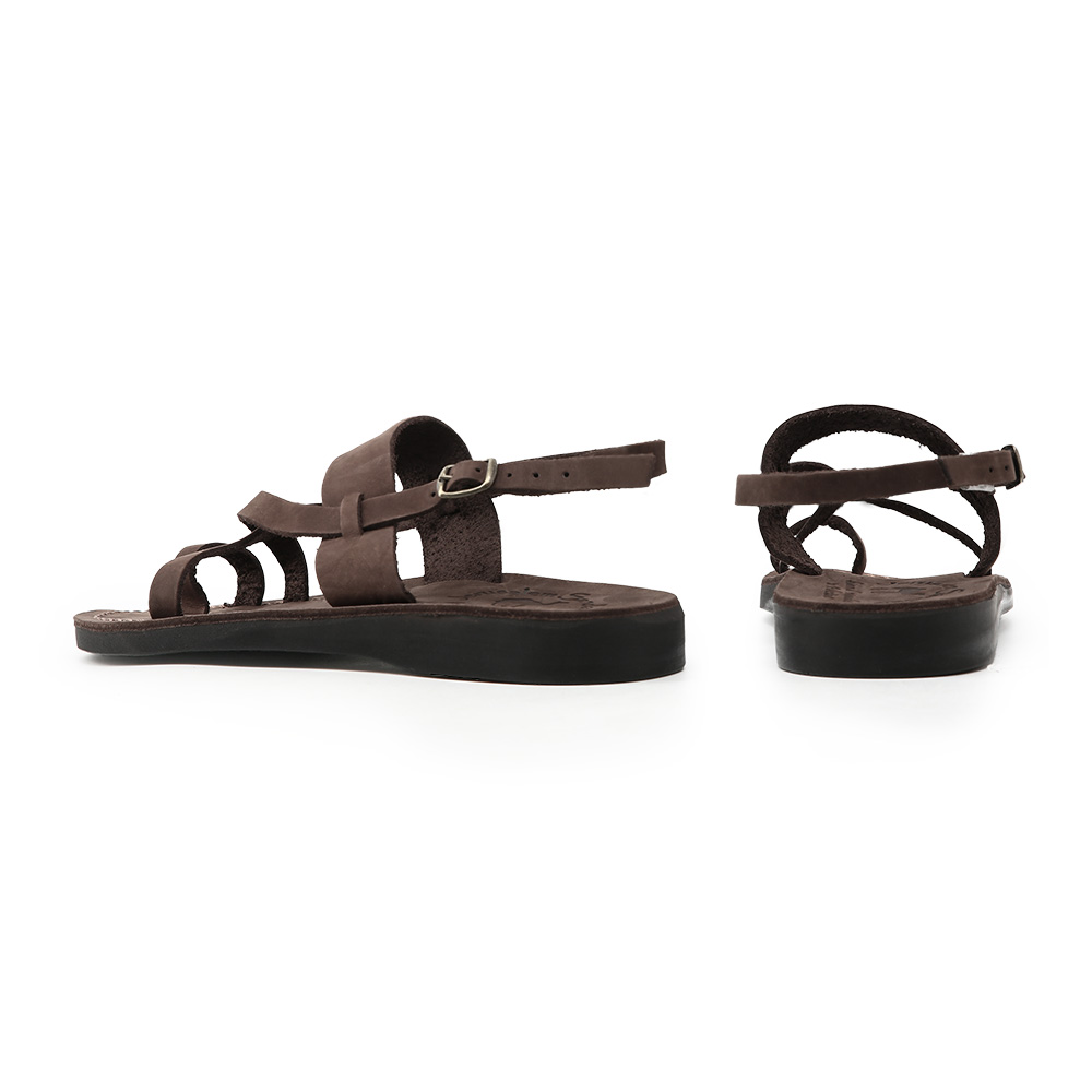 예루살렘 샌들 519NN 베다니 누벅 브라운(JERUSALEM SANDALS 519Nn Bethany Brown) - 4