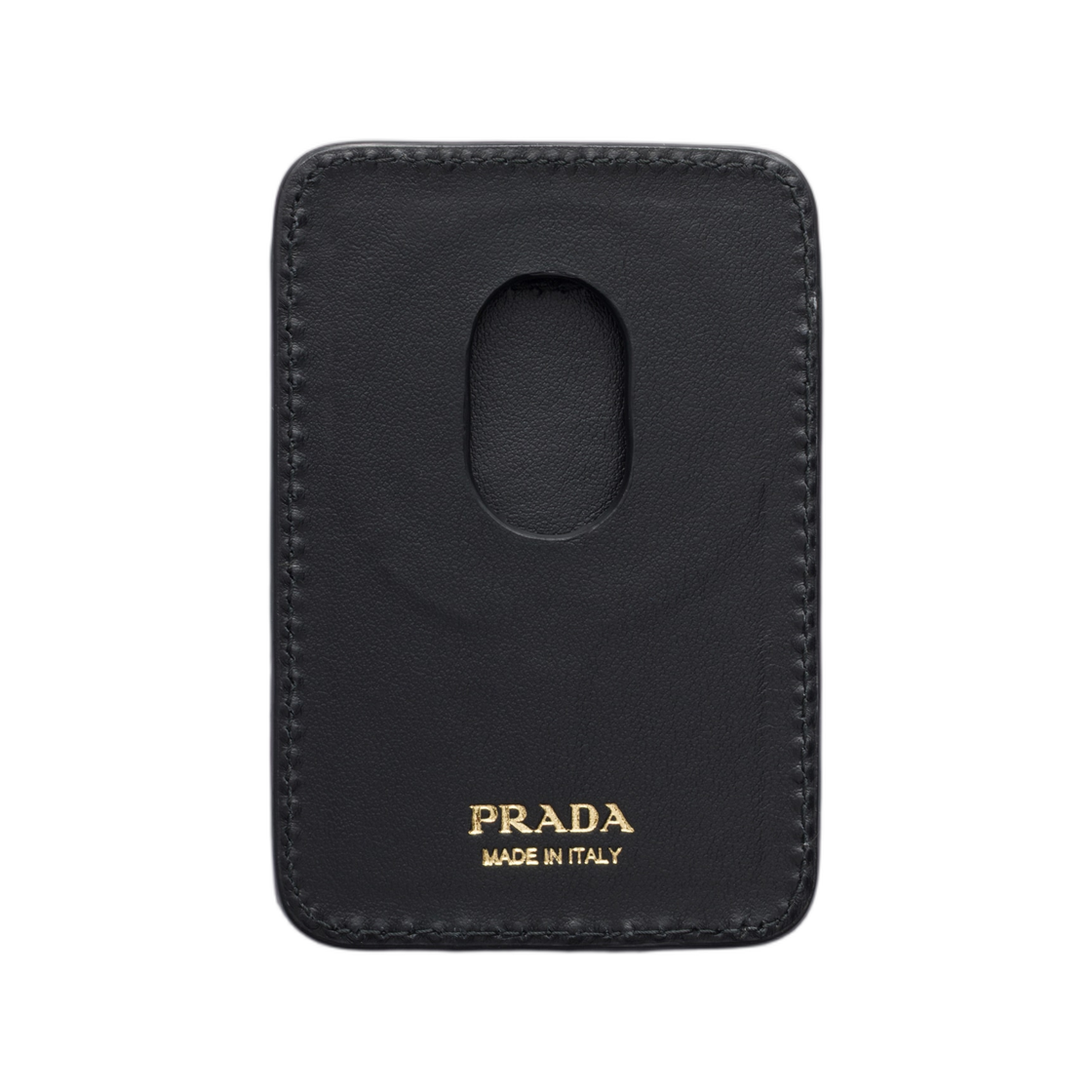 프라다 사피아노 레더 카드 홀더 블랙(Prada Saffiano Leather Card Holder Black) - 2