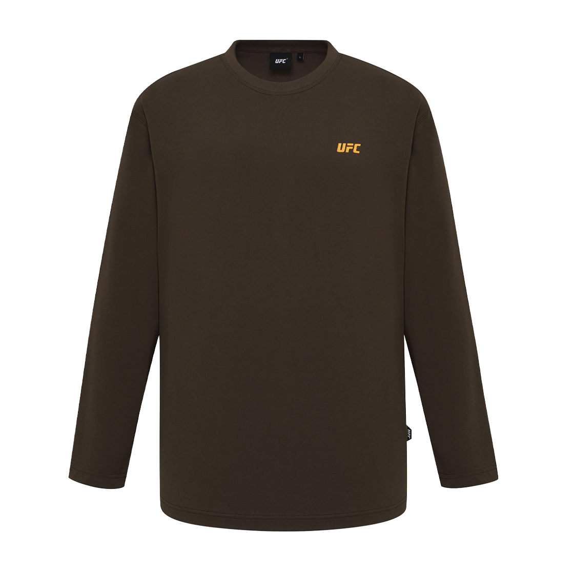 유에프씨 스포츠 스트라이커 레귤러핏 긴팔 티셔츠 커피 브라운 U2LSX3301CB(UFC SPORT Striker Regular Fit Ls Coffee Brown)