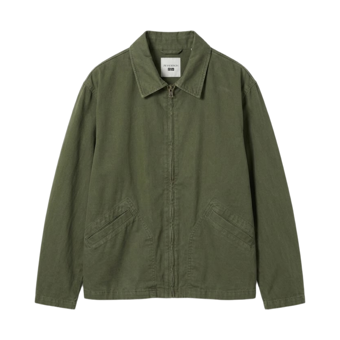 491096-57 Uniqlo x JW Anderson Zip Up Blouson Olive