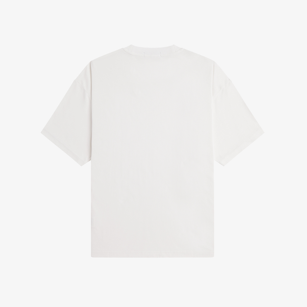 프레드페리 오버사이즈드 티셔츠 스노우화이트(Fred Perry Oversized T-Shirt Snow White) - 6
