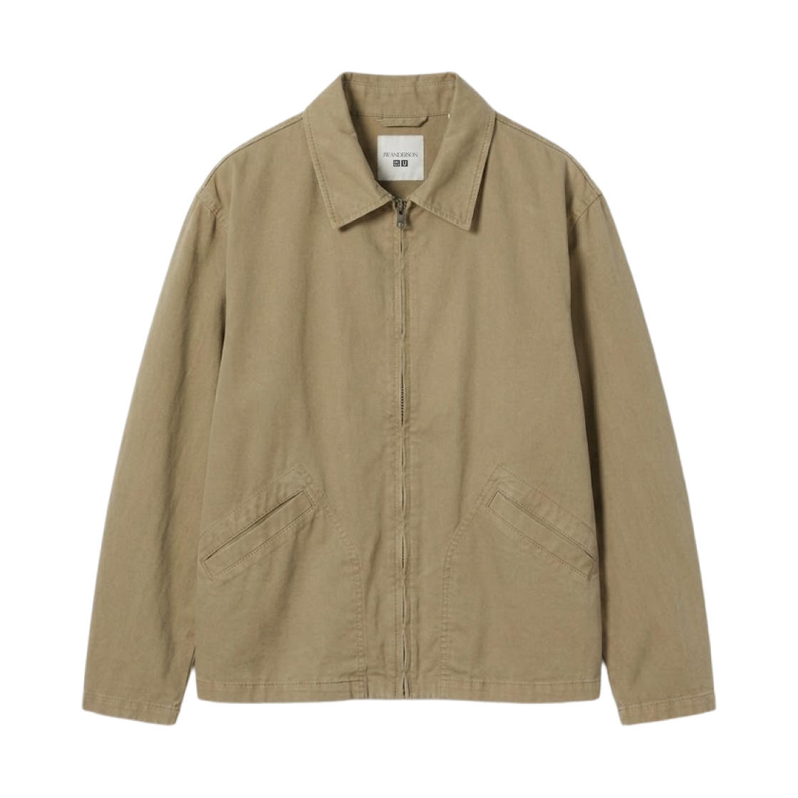 491096-34 Uniqlo x JW Anderson Zip Up Blouson Brown