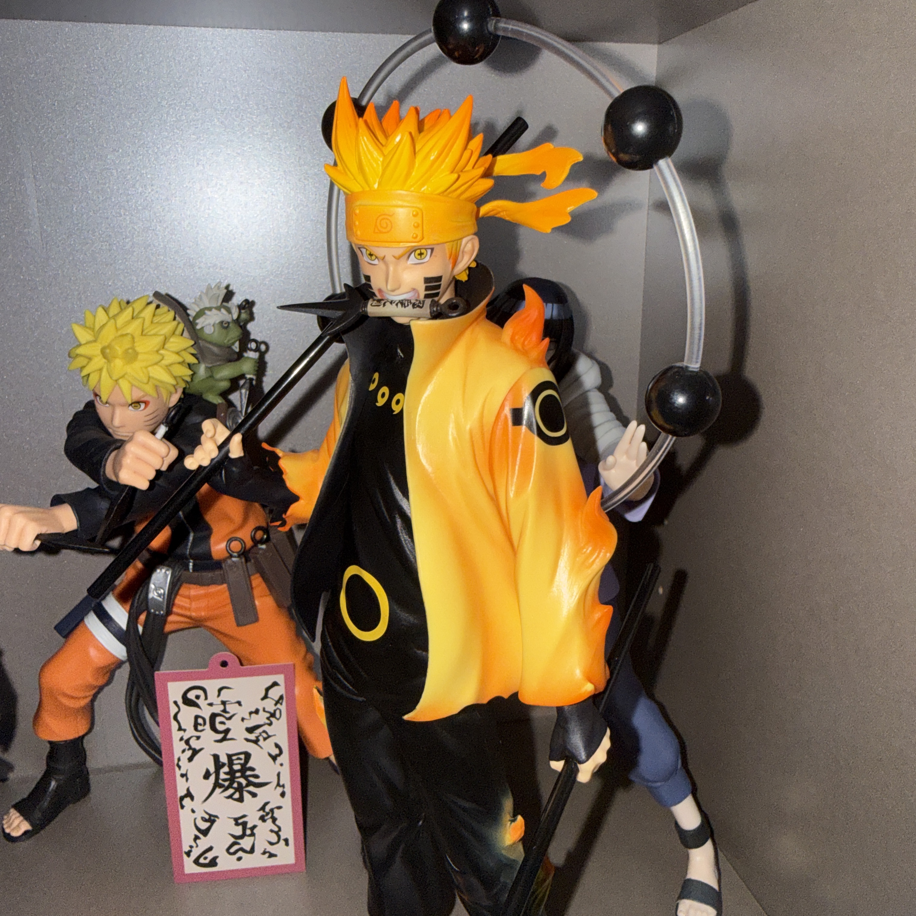 Bandai Ichiban Kuji Naruto Shippuden Will of Fire A Prize Uzumaki Naruto Figure 착용 스타일