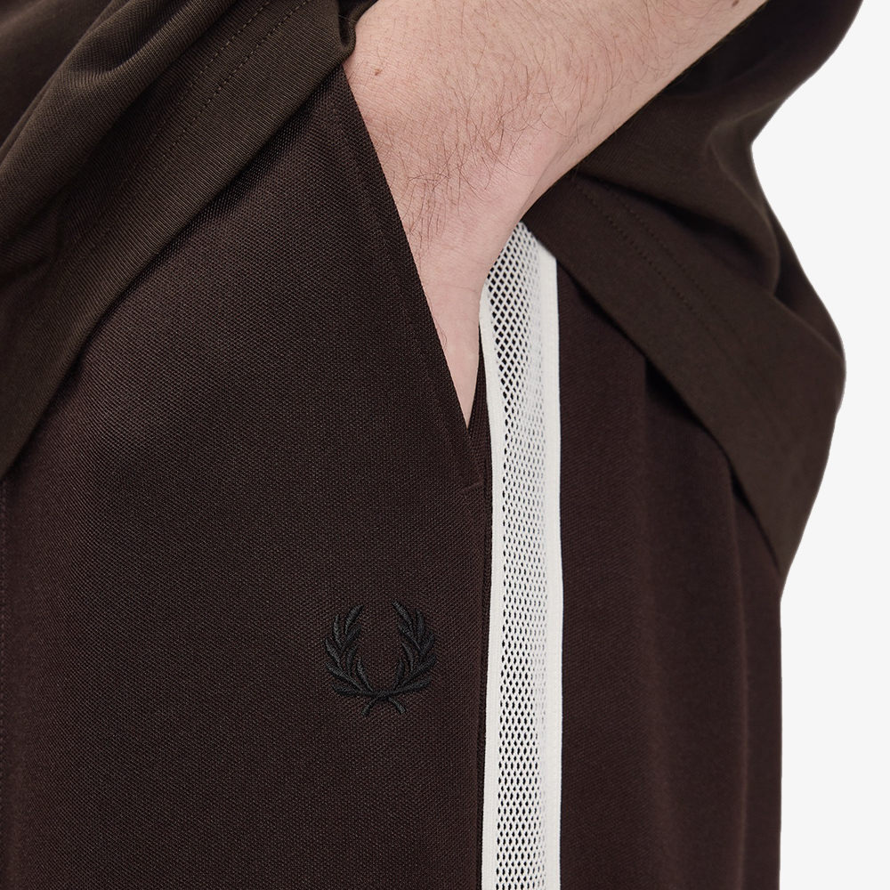 프레드페리 테니스 네트 테잎 트랙 팬츠 리치브라운(Fred Perry Tennis Net Tape Track Pant Rich Brown) - 4