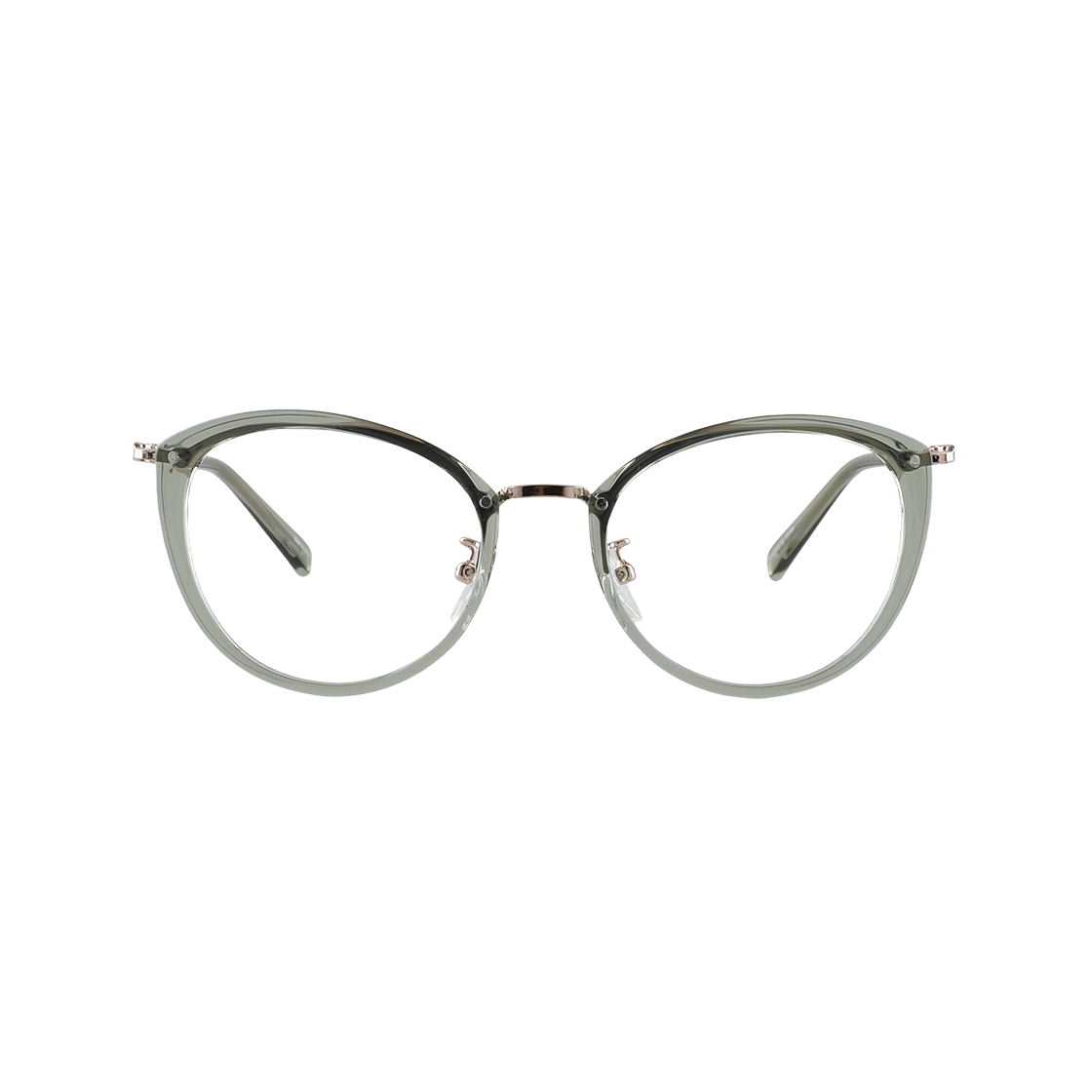 투디터 IO 캣츠 남여공용 솔텍스 자외선 블루라이트차단 안경 C3 그린(2DITOR IO Cat-eyeUnisex Soltex UV and Blue Light Blocking Glasses C3 Crystal Green)