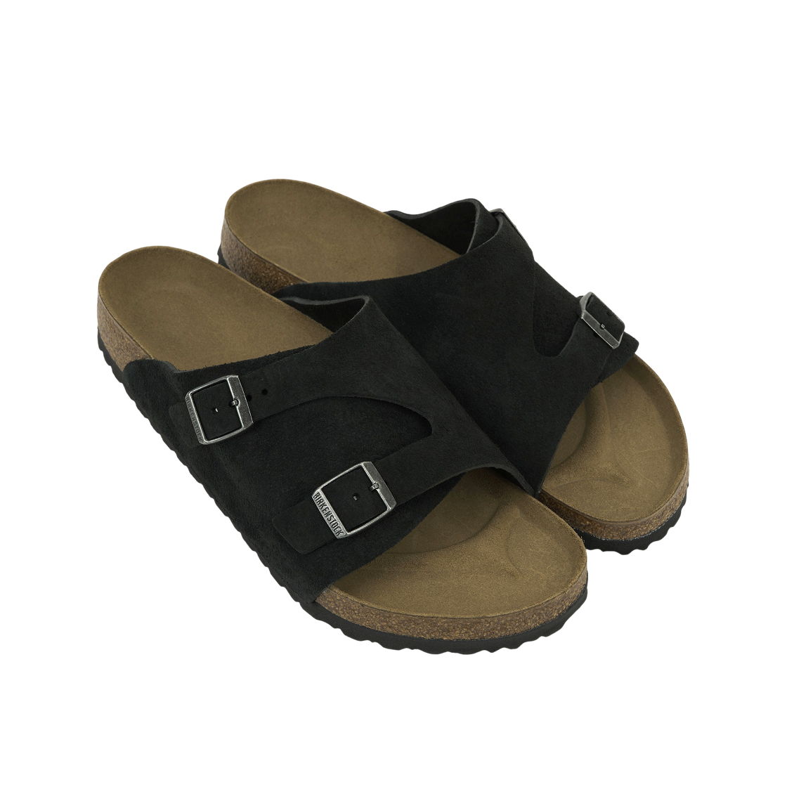 버켄스탁 취리히 스웨이드 레더 블랙 - 레귤러(Birkenstock Zurich Suede Leather Black - Regular) - 4