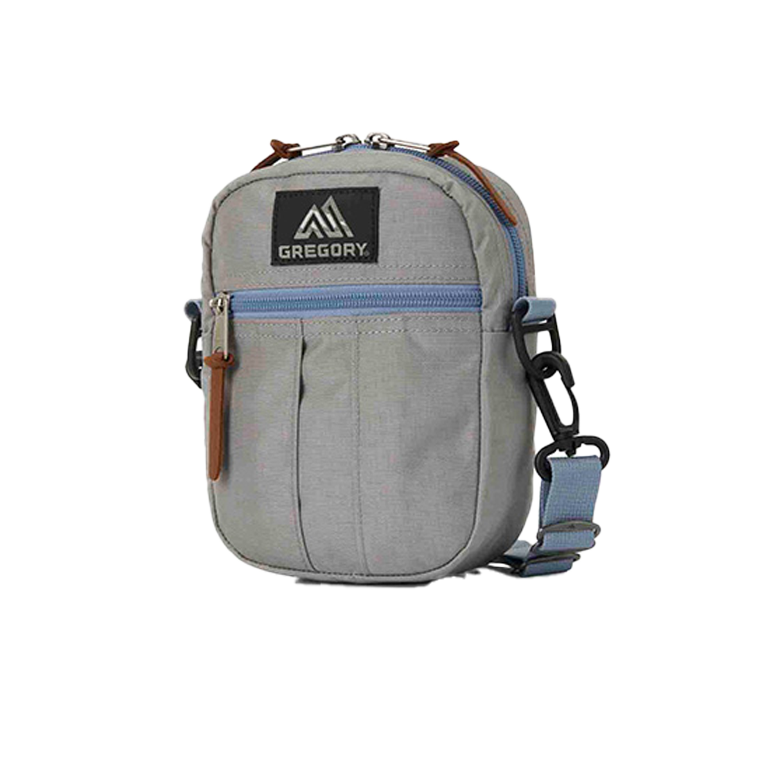 08JV7127 Gregory Quick Pocket M Light Grey X Blue Grey