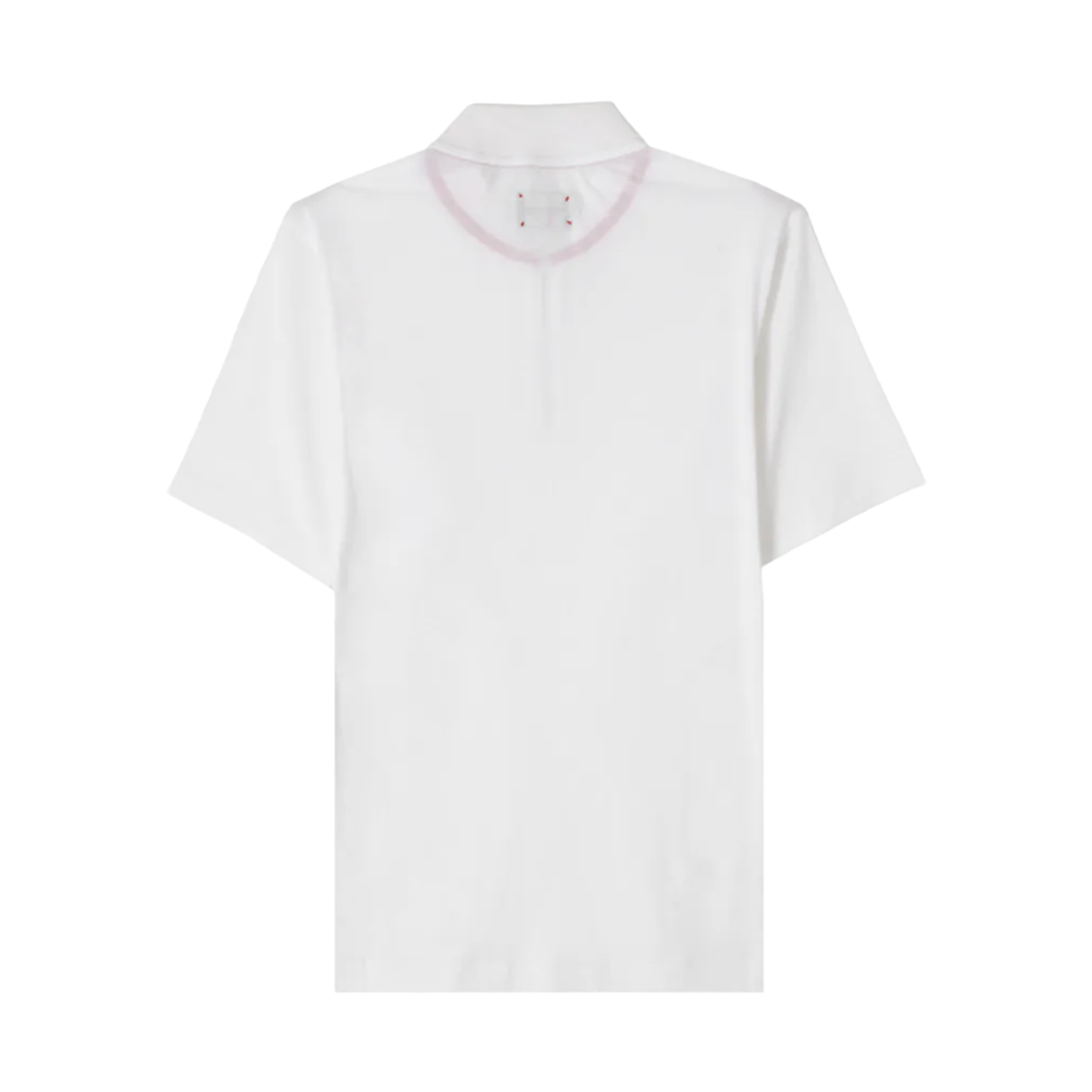 키톤 숏슬리브 하프 집 폴로 셔츠 화이트(Kiton Short Sleeve Half Zip Polo Shirt White) - 2