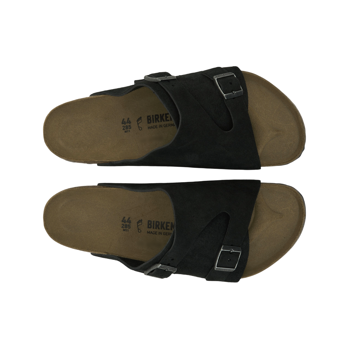 버켄스탁 취리히 스웨이드 레더 블랙 - 레귤러(Birkenstock Zurich Suede Leather Black - Regular) - 5