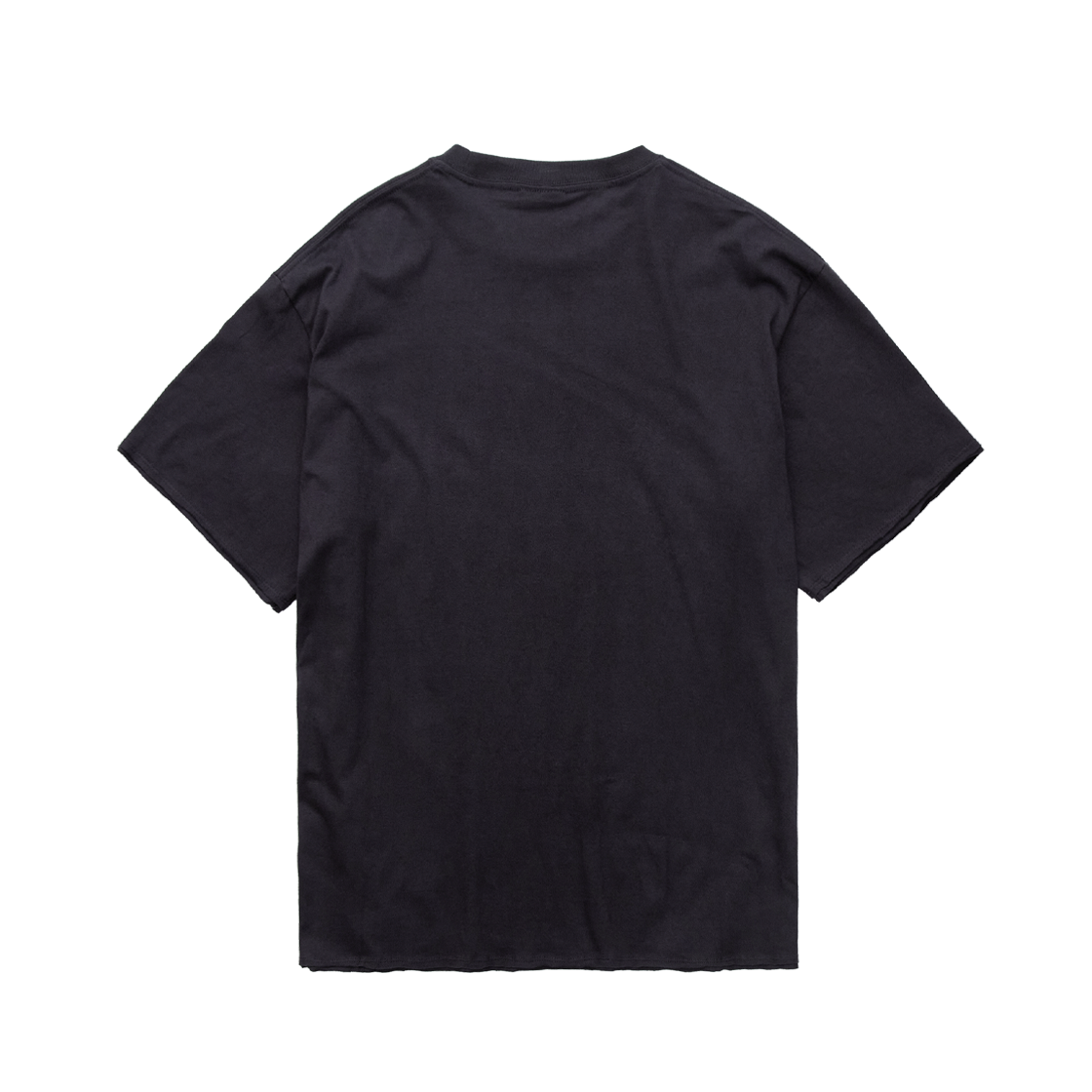 폴리테루 1/2 그래픽 티셔츠 '아카디아' 로우 컷 퍼플 네이비(Polyteru 1/2 Graphic T-Shirt 'Arcadia' Raw Cut Purple Navy) - 2