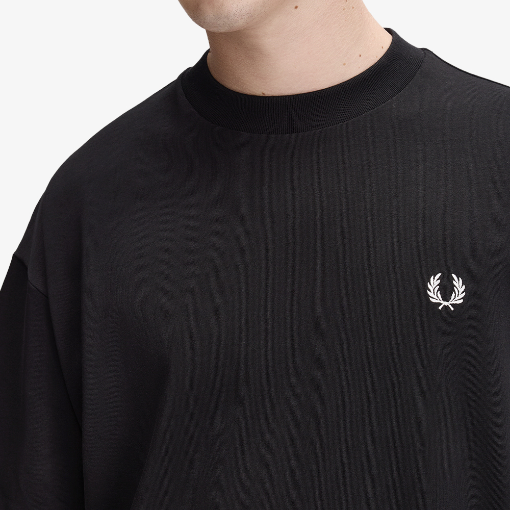 프레드페리 오버사이즈드 티셔츠 블랙(Fred Perry Oversized T-Shirt Black) - 5