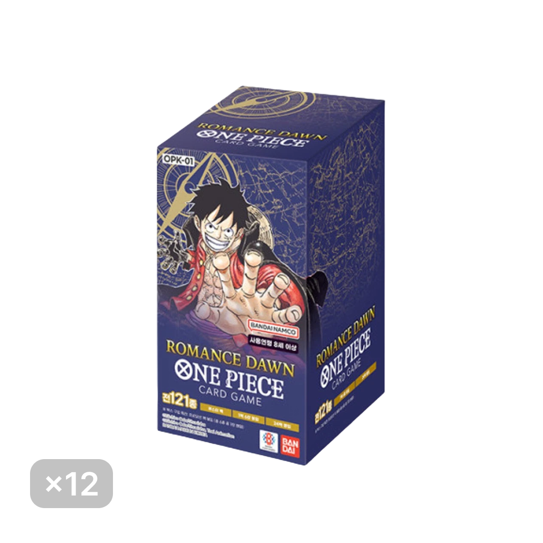 OPK-01 One Piece TCG OPK-01 Booster Pack Romance Dawn 12 Boxes (Pack of 288/Korean Ver.)