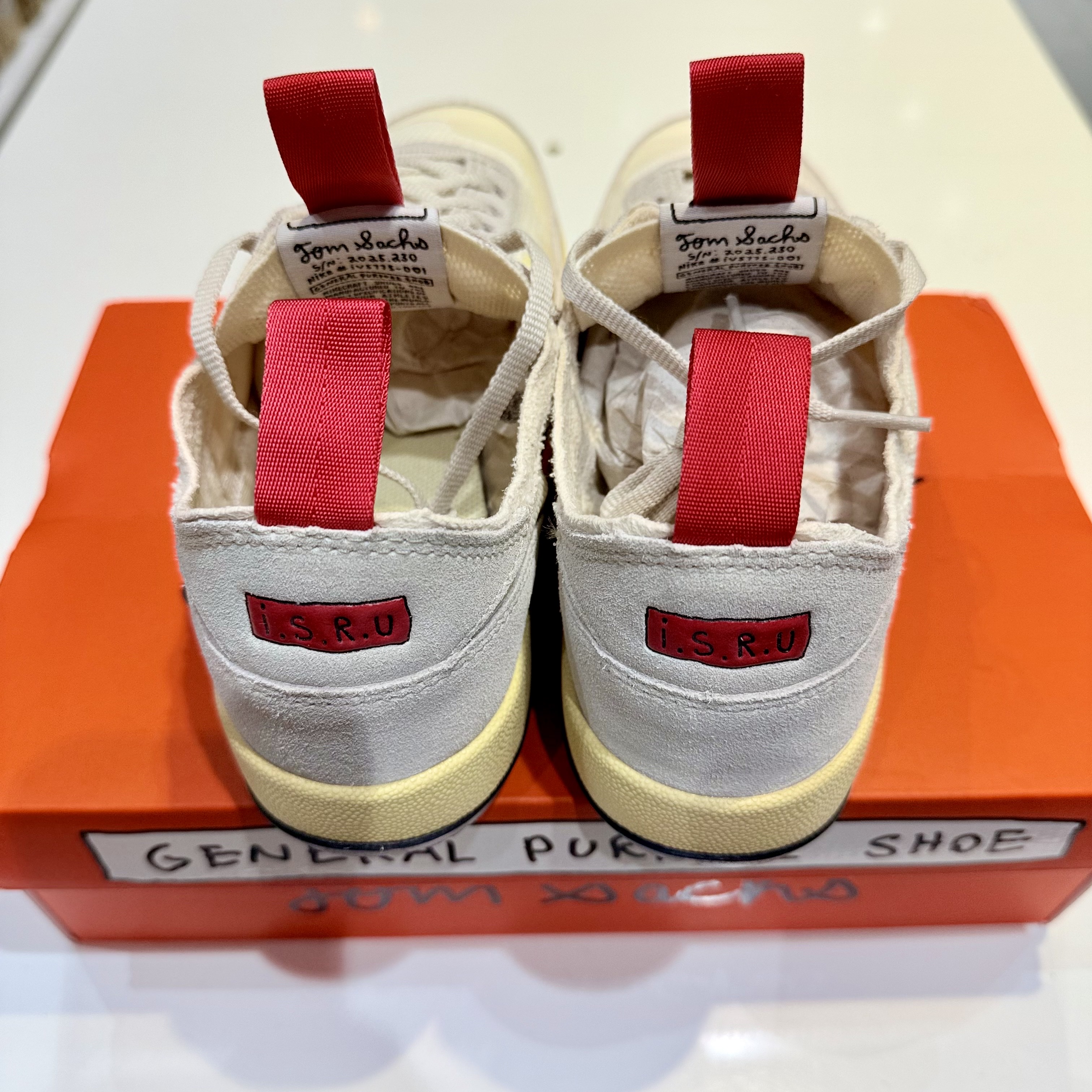 Nike x Tom Sachs General Purpose Shoe Grey Yellow 착용 스타일 - 3