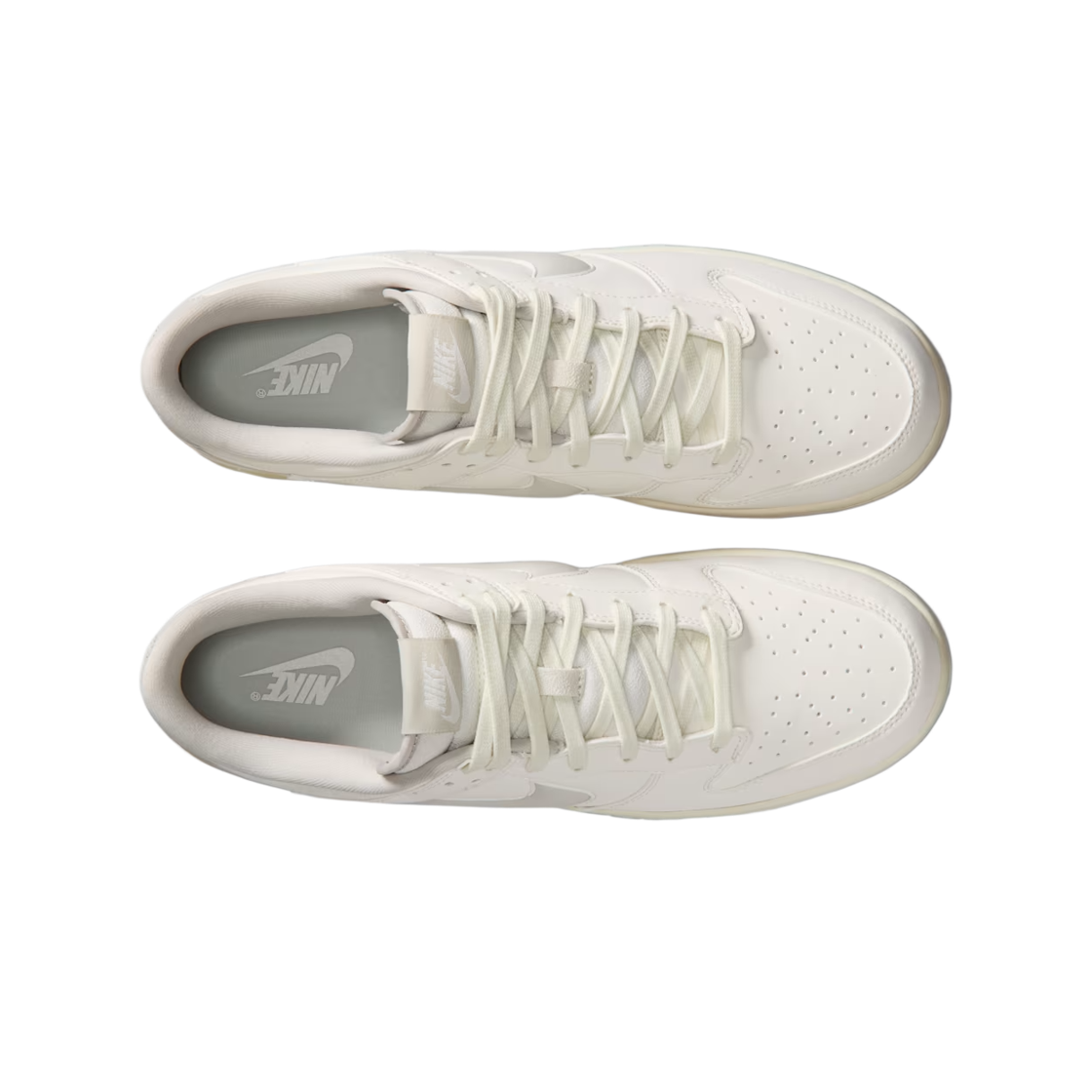 IM4411-100 Nike Dunk Low Retro Premium Sail Coconut Milk Light Silver Light Bone