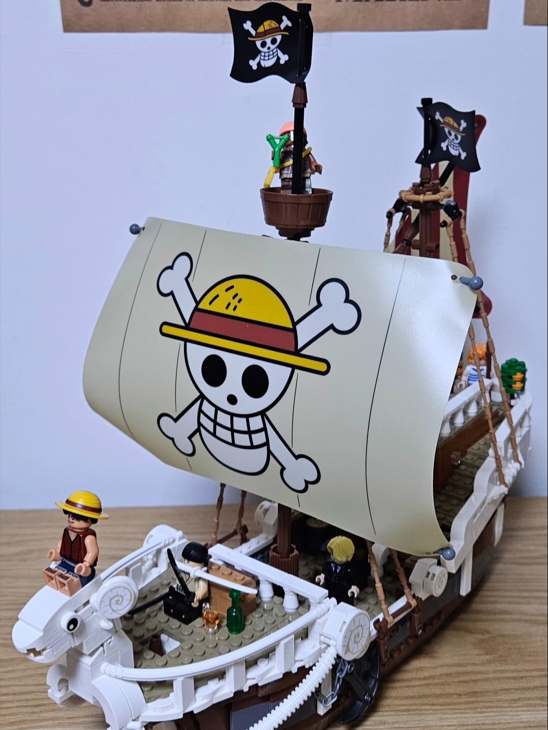 Lego One Piece The Going Merry Pirate Ship 착용 스타일