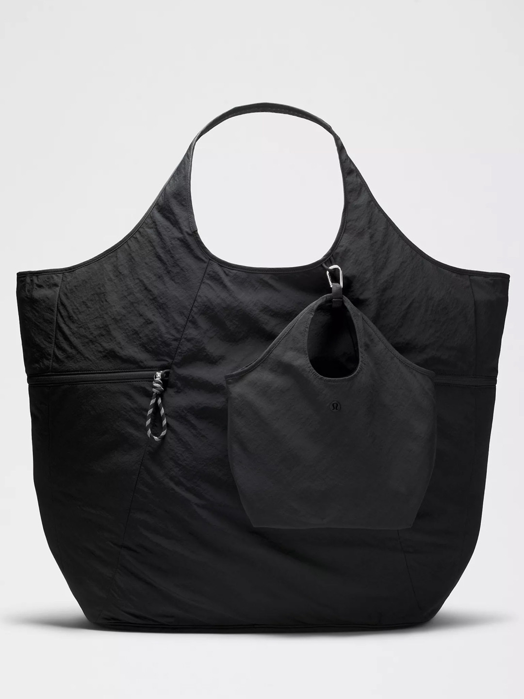Lululemon Big Ass Bag 80L Rumble Crumble Lime, Lululemon Big Ass Bag 80L Black White 착용 스타일 - 4