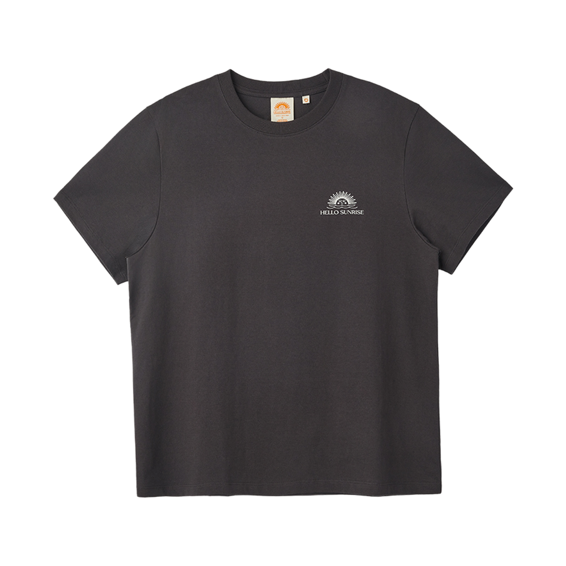 HSU61CSS003CHQQ Hello Sunrise HS OG Logo Tee_Charcoal