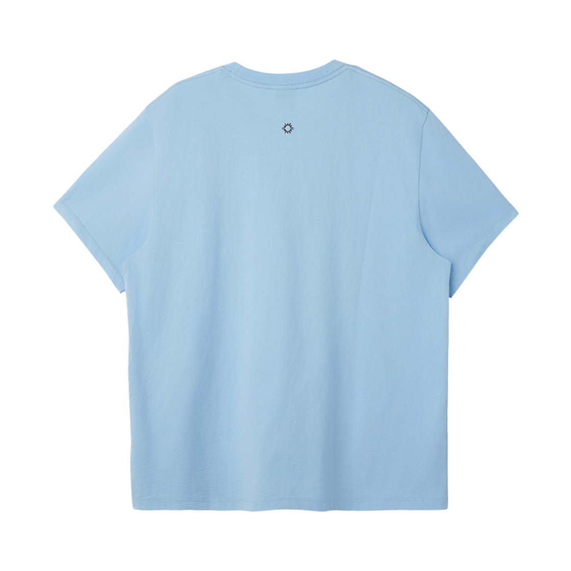 헬로선라이즈 썬 스템프 티셔츠 스카이 블루(Hello Sunrise Sun Stamp Tee_Sky Blue) - 4