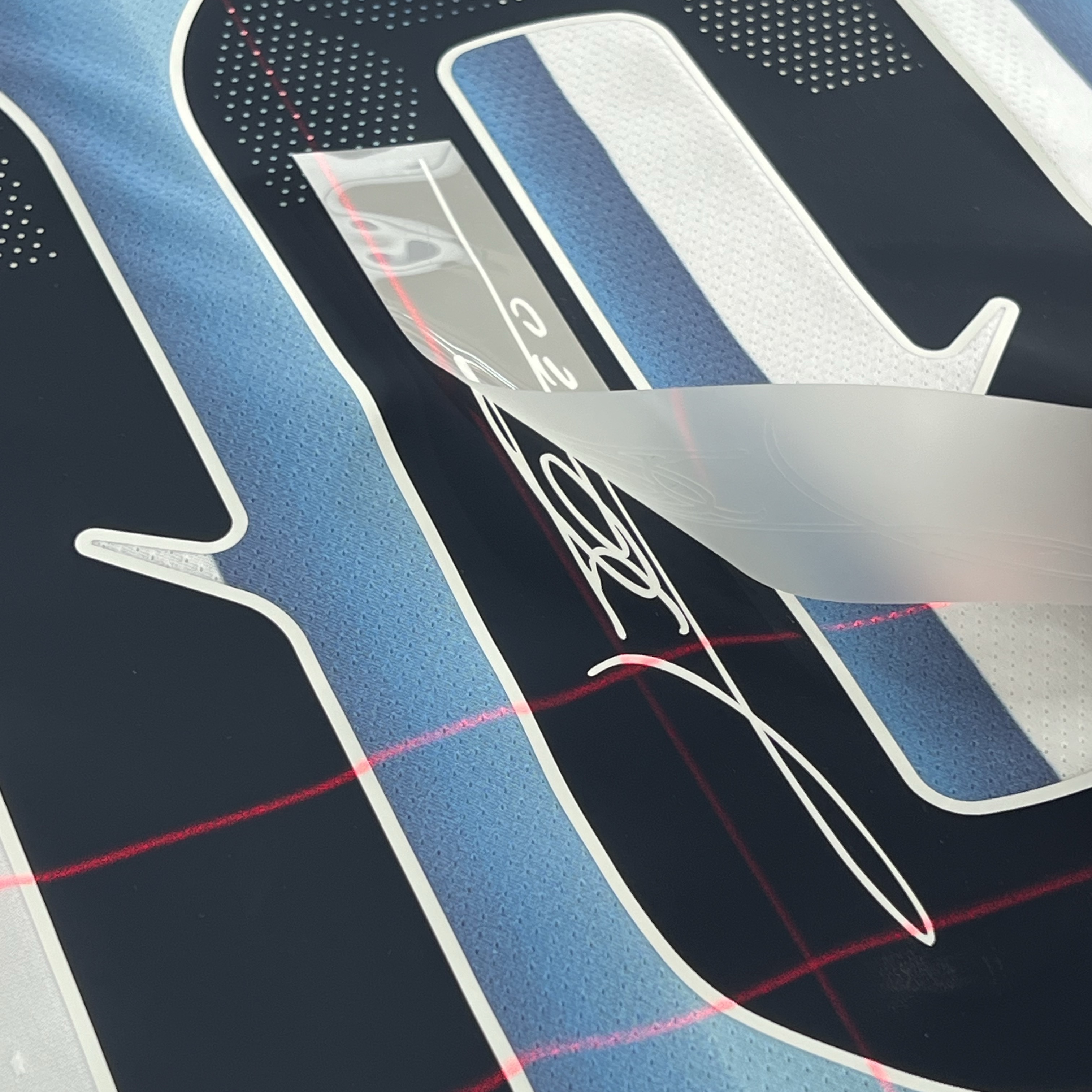 Adidas Argentina 2026 Home Jersey White Icey Blue - KR Sizing (Non Marking Ver.), Adidas Argentina 2026 Away Jersey Black Lucid Blue - KR Sizing (Non Marking Ver.) 착용 스타일 - 2