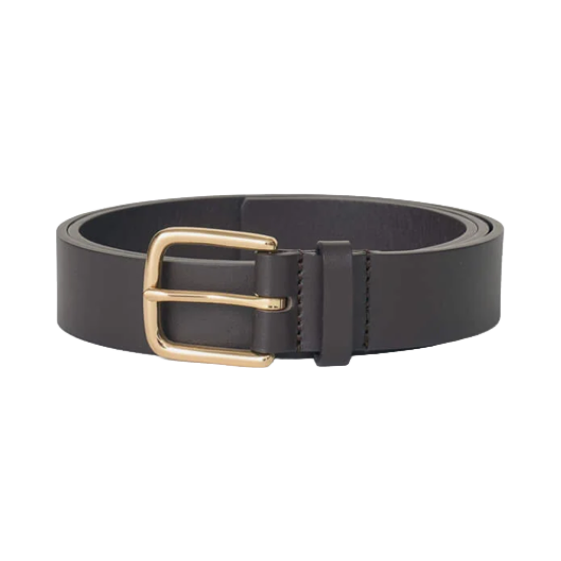 슈타인 클래식 레더 벨트 다크 브라운 - 26FW(ssstein Classic Leather Belt Dark Brown - 26FW)