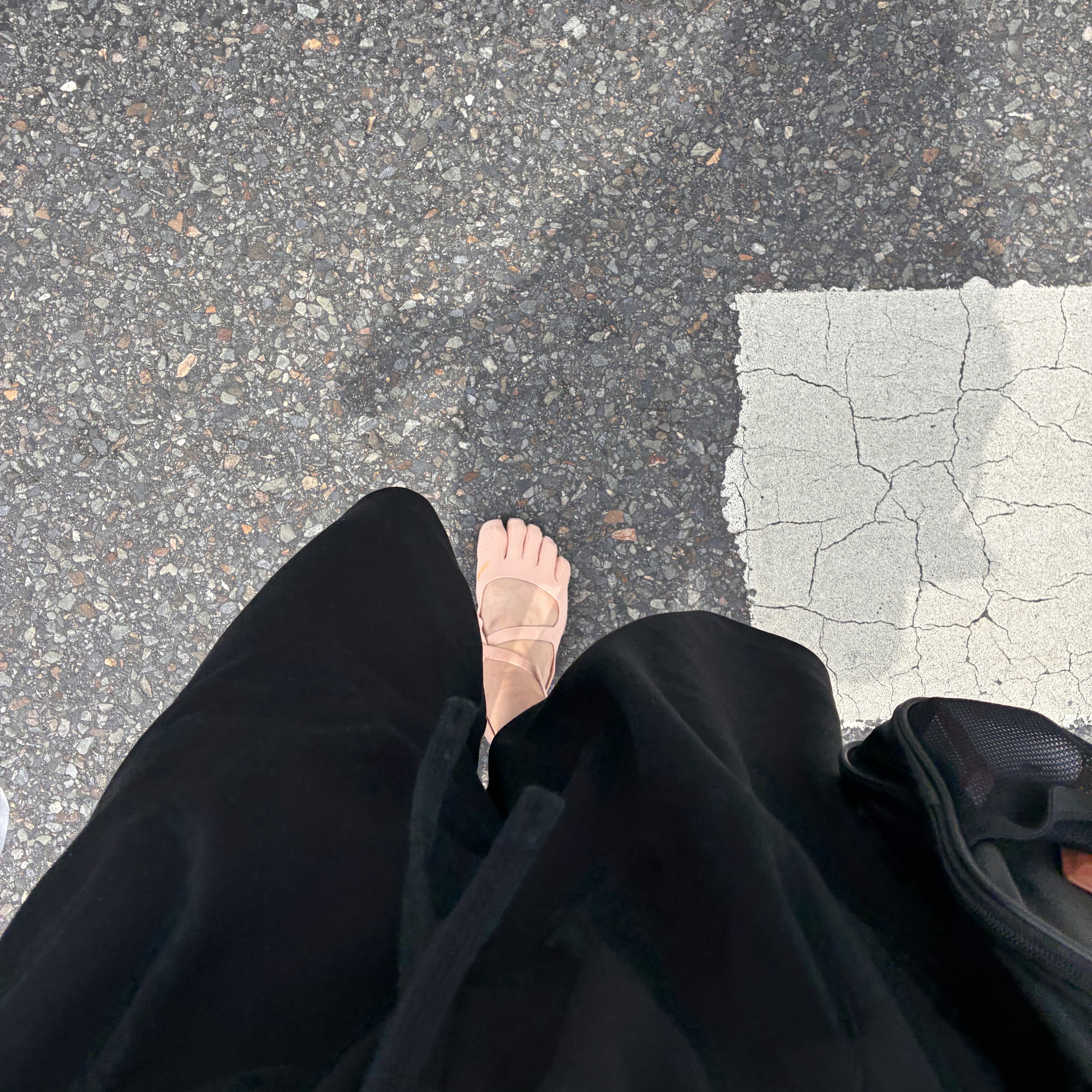 (W) Vibram Fivefingers V-Soul Nude 착용 스타일