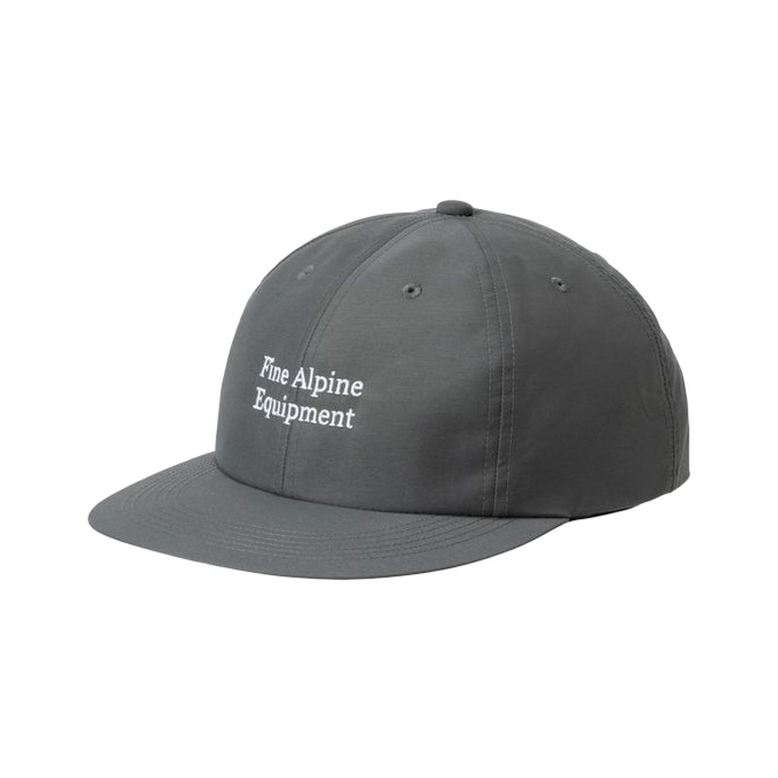 NN02640FG The North Face Word Embroidered 6 Panel Cap Fuse Box Gray