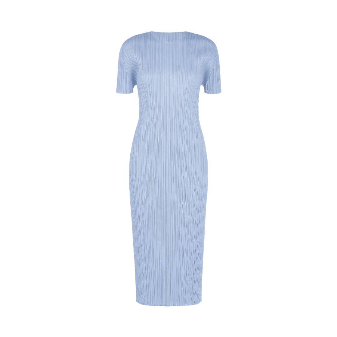 PP63-JH126-70 (W) Pleats Please Issey Miyake MC August Dress Light Blue