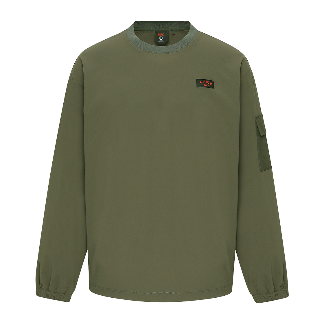 유에프씨 스포츠 불가항력 릴렉스핏 긴팔 티셔츠 다크 카키 U2LSX2304DK(UFC SPORT Undeniable Force Relaxed Fit Ls Dark Khaki) - 3