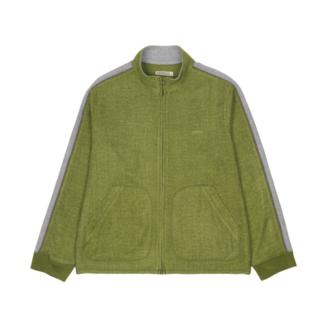 - (W) Coyseio Peach Twill Jacket Olive