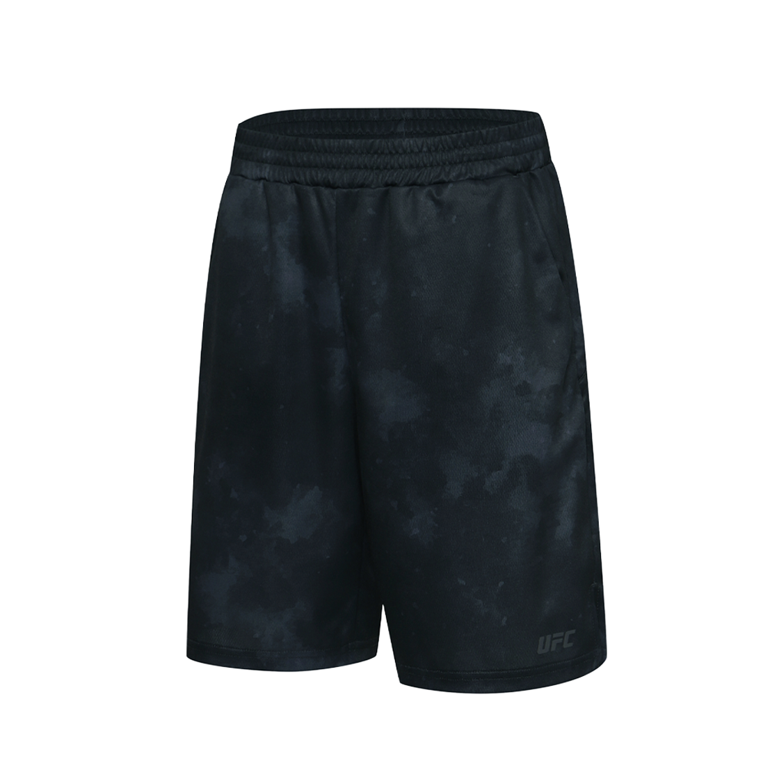 유에프씨 스포츠 더스트 다잉 릴렉스핏 쇼츠 블랙 U4TPX3102BK(UFC SPORT Dust Dyeing Relaxed Fit Short Pants Black) - 2