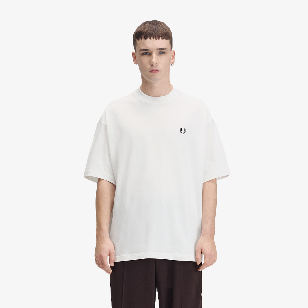 프레드페리 오버사이즈드 티셔츠 스노우화이트(Fred Perry Oversized T-Shirt Snow White) - 2