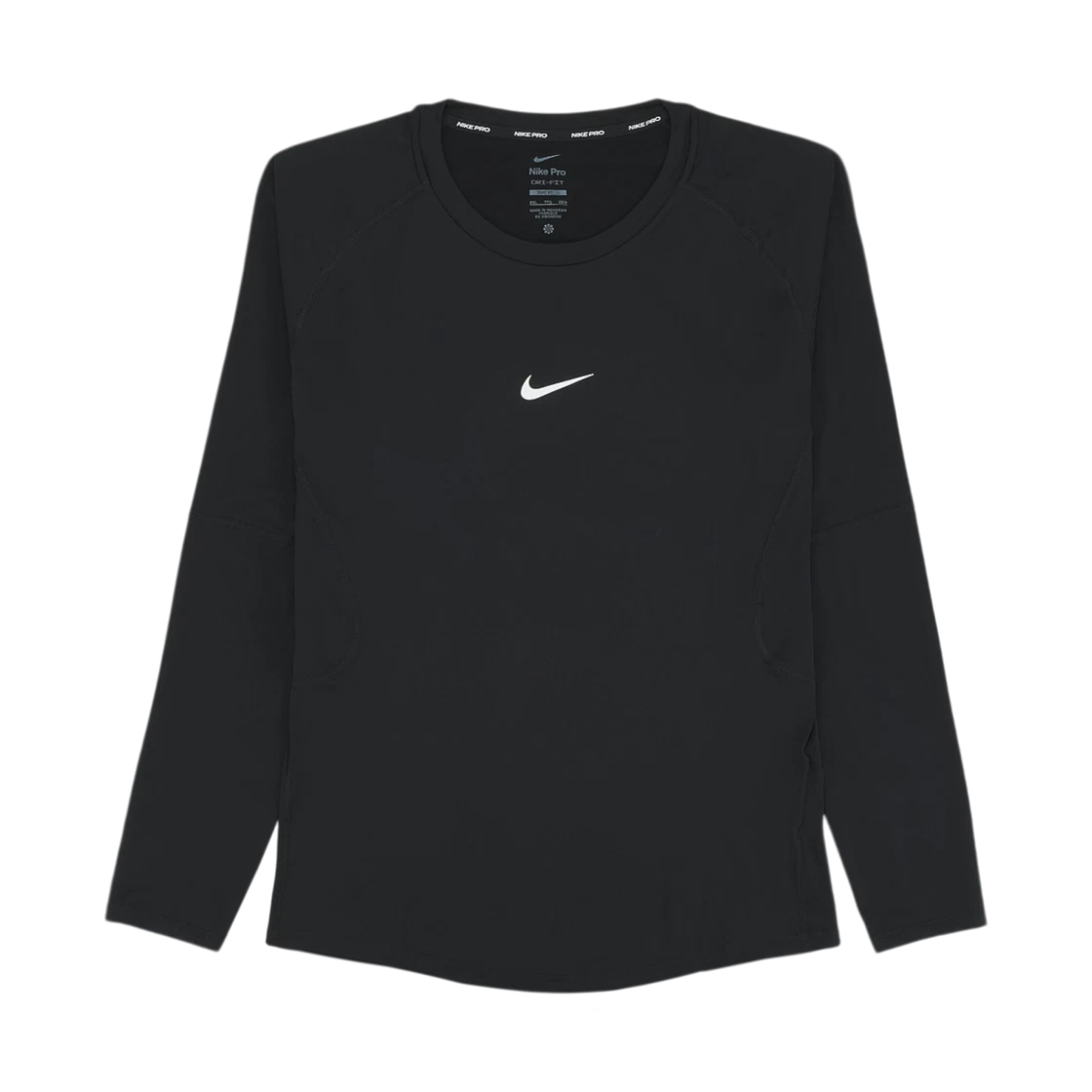 Nike Nike Pro Dri-Fit Tight Long Sleeve Fitness Top Black - Asia · S