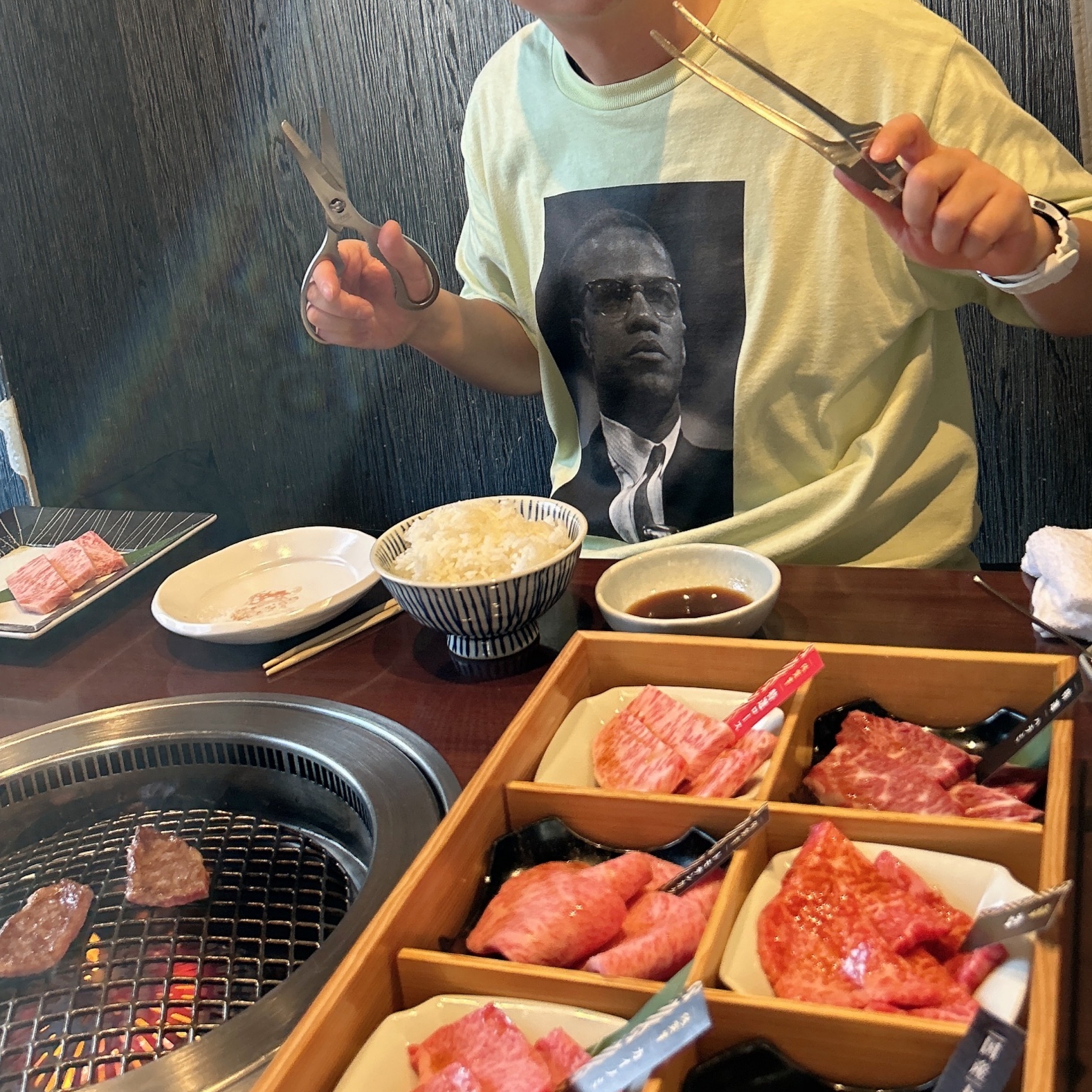 Supreme x Roy Decarava Malcolm X T-Shirt Pale Mint - 22SS 착용 스타일