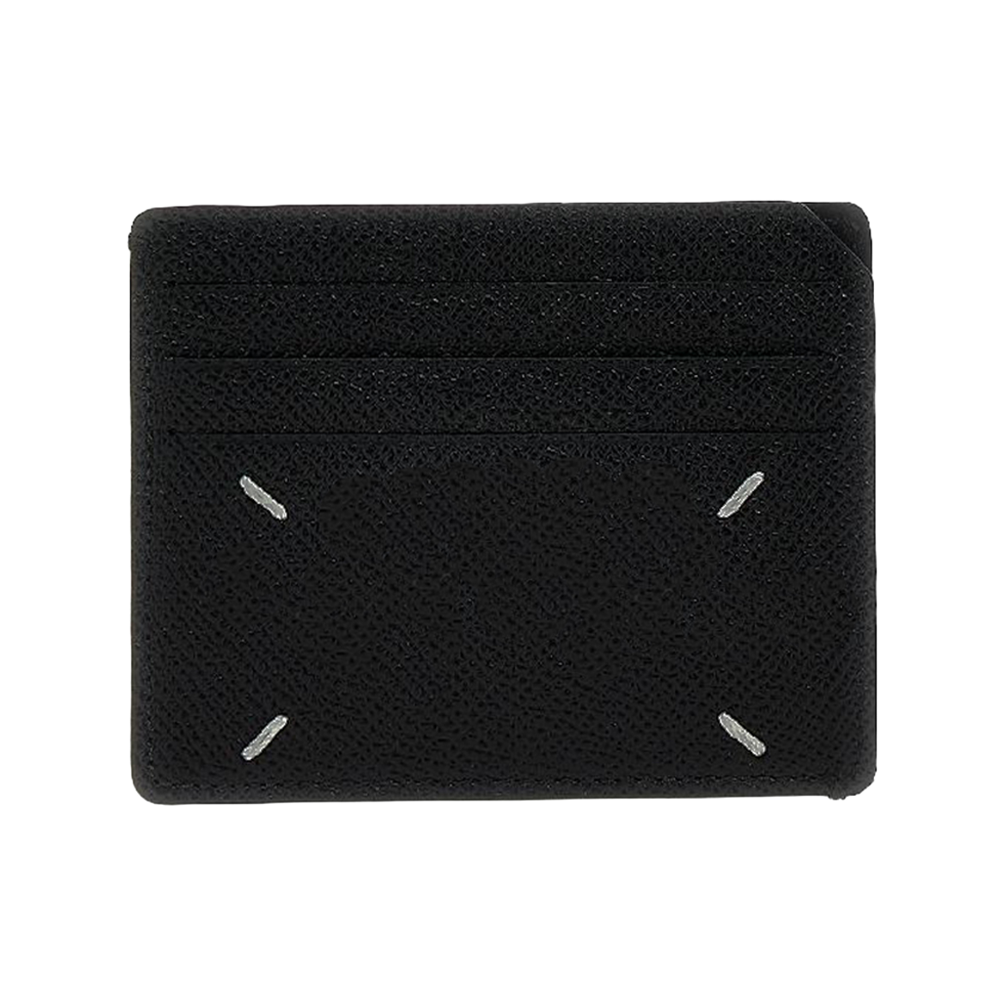 SA2VX0003 P4745 T8013 [25% 쿠폰] Maison Margiela Four Stitches Card Holder Black