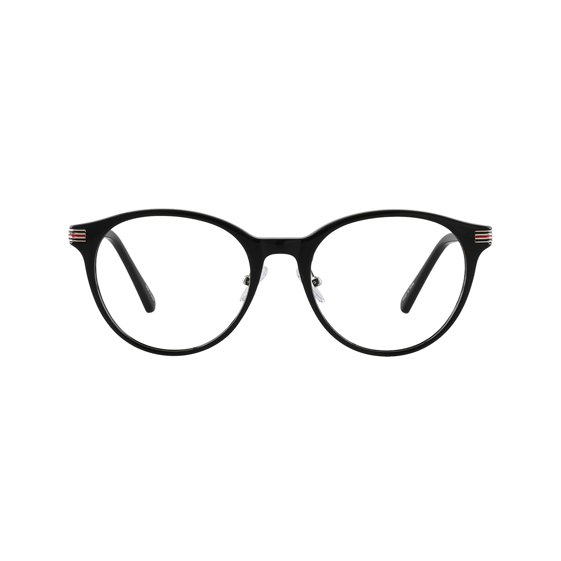 투디터 IBE 패션 라운드 뿔테 자외선 블루라이트차단 안경 C1 블랙(2DITOR IBE Unisex Fashion Round Hornet UV Blue Light Blocking Glasses C1 Black)