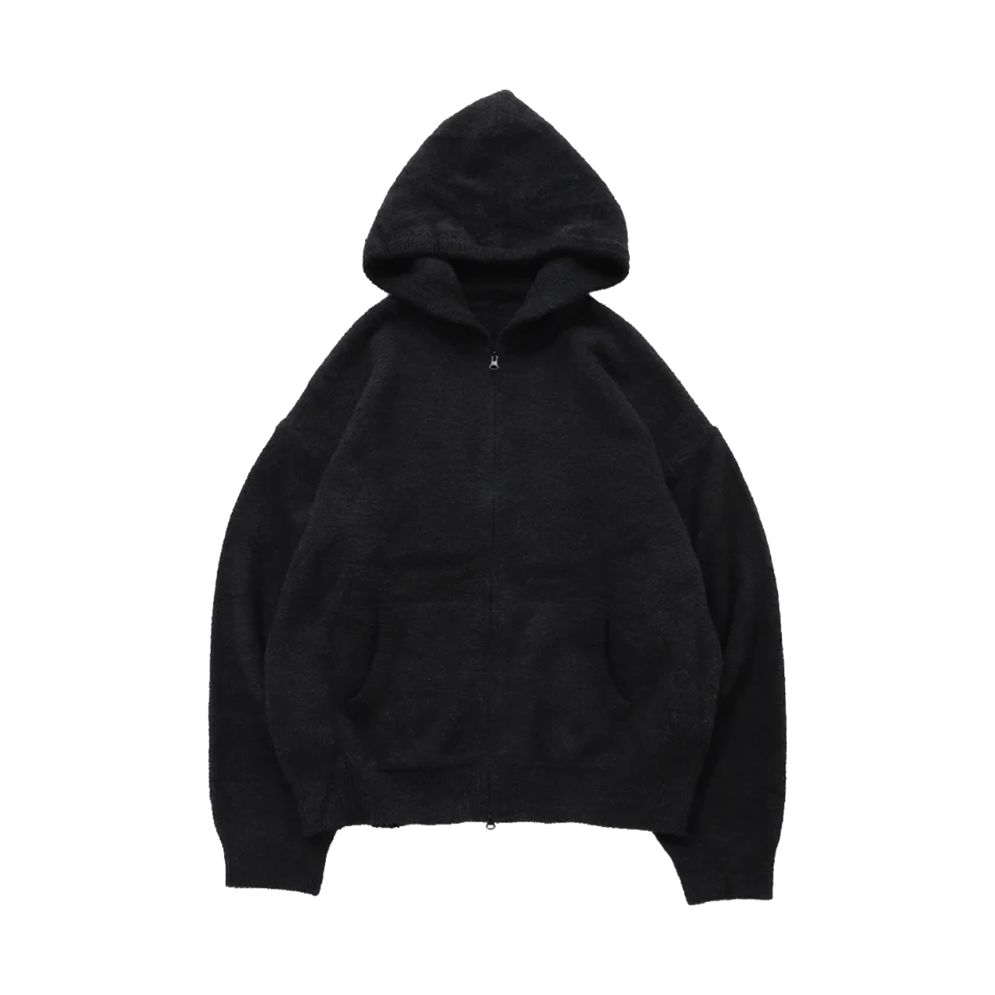 KM6DTSHMN10BK Mastermind Lounge Zip-Up Hoodie Black - 26FW