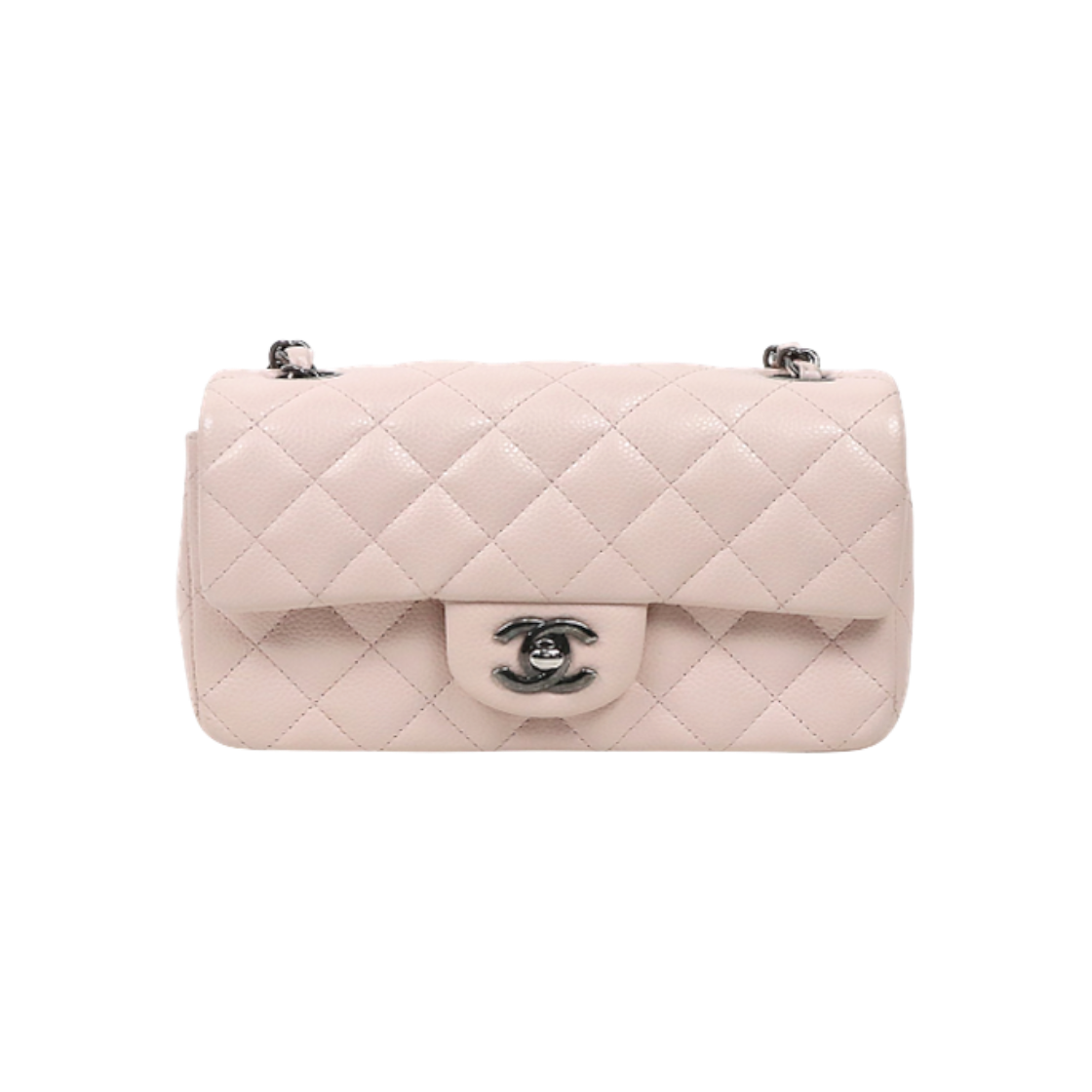 ITU5BOGP99Q6 Chanel Light Pink Caviar New Mini C-A64020