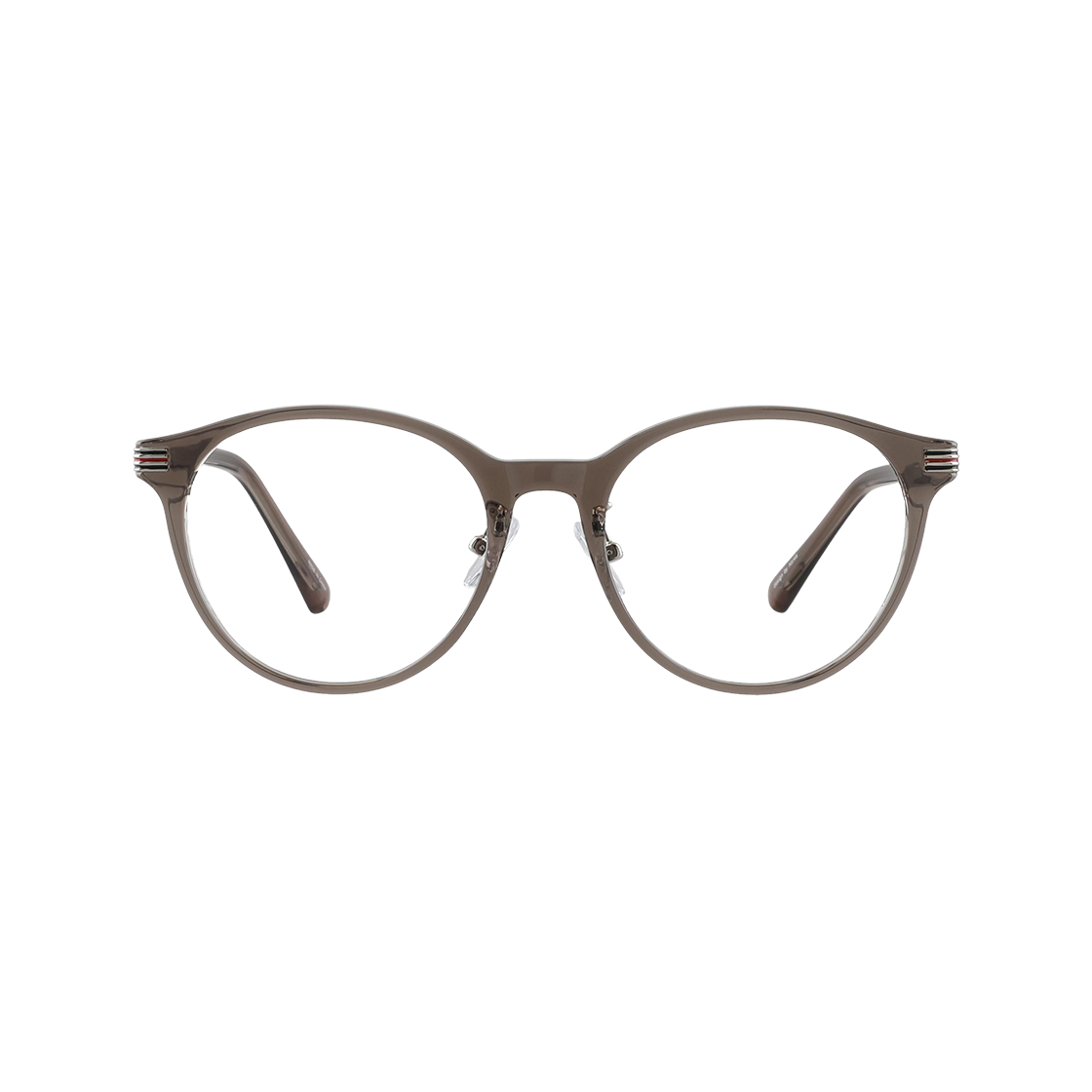 투디터 IBE 패션 라운드 뿔테 자외선 블루라이트차단 안경 C4 그레이(2DITOR IBE Unisex Fashion Round Hornet UV Blue Light Blocking Glasses C4 Gray) - 1