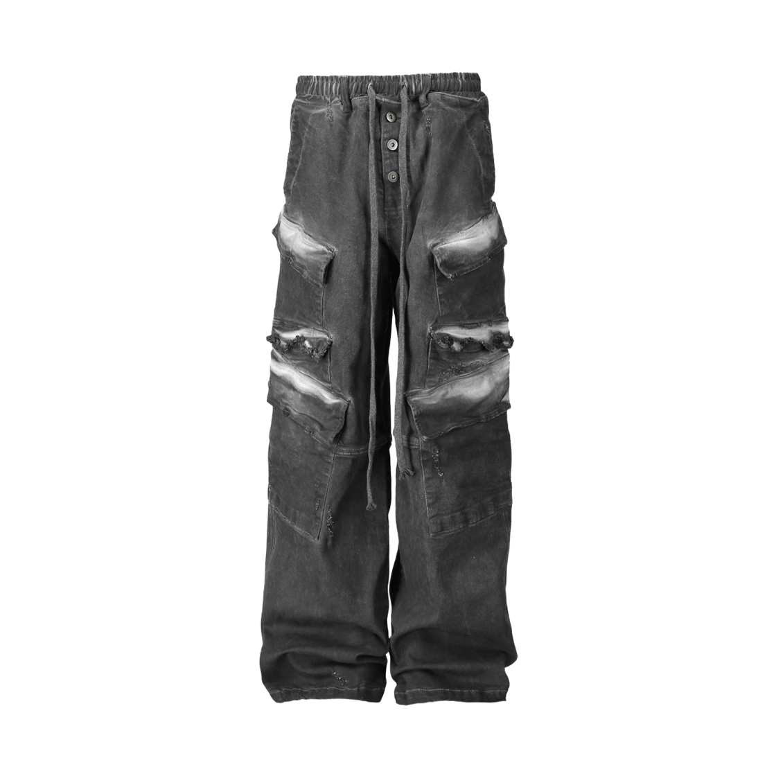 톤얼타이드 베놈 카고 팬츠 더스트 그레이(Tornortied Venom Cargo Pants Dust Gray)