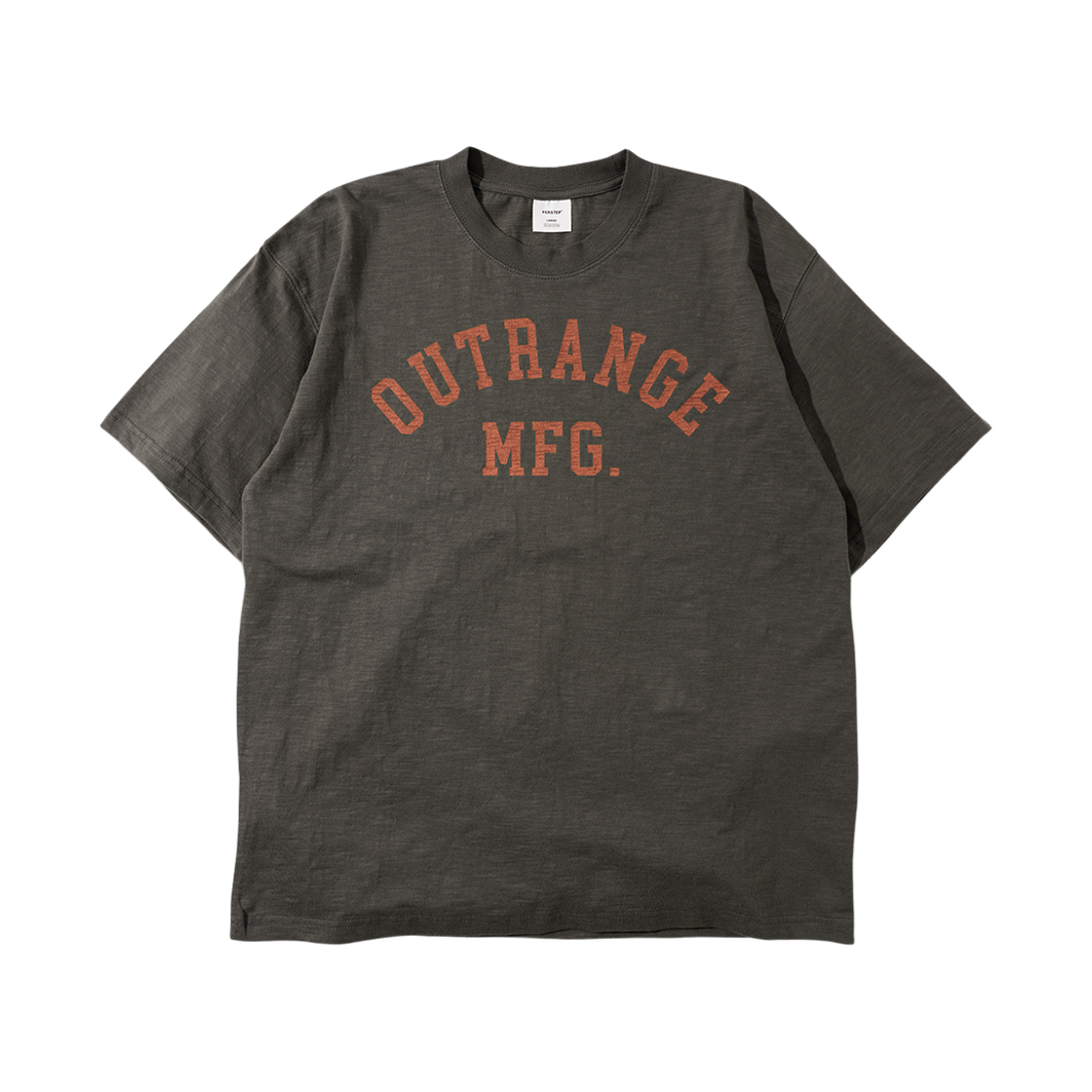 JUST4712_Darkgray_291 PERSTEP Outrange T-Shirt Darkgray JUST4712