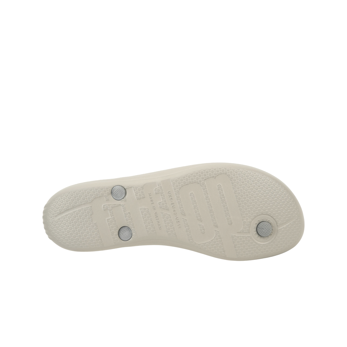(W) 핏플랍 아이쿠션 얼고노믹 플립플랍 실버((W) FITFLOP Iqushion Ergonomic Flip Flops Silver) - 2