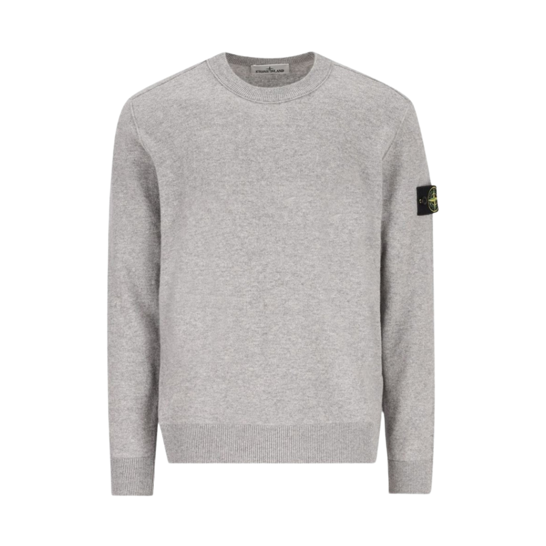 L2S1551000-21S00B4-V0M60 Stone Island 5100021 Knit Sweater Grey Melange - 26FW