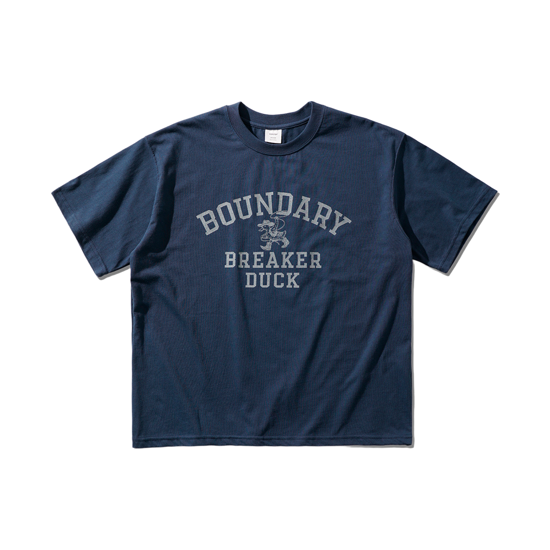 ISST4765_navy_291 PERSTEP Boundary Duck Short Sleeve Navy ISST4765