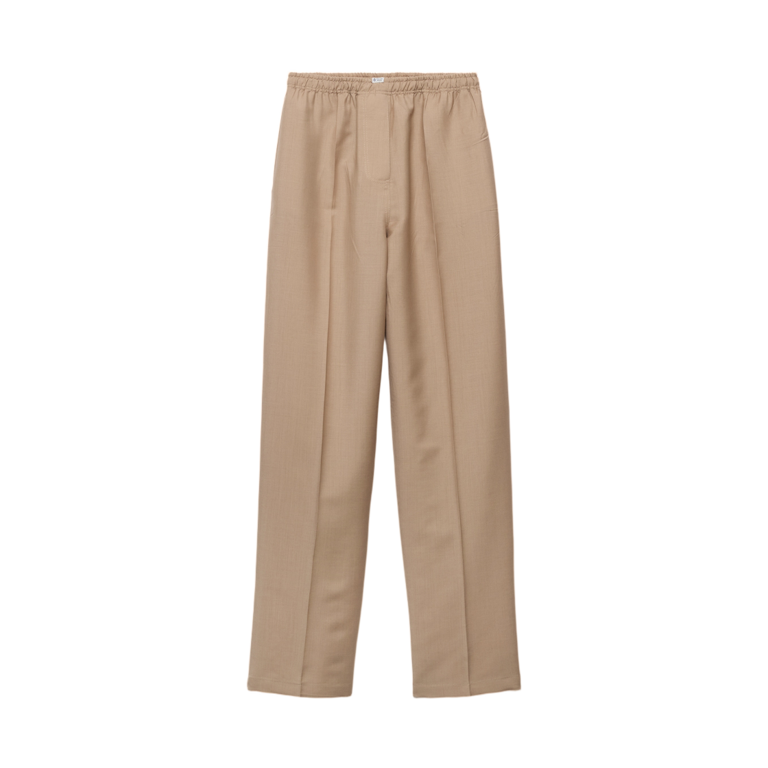 P261K-17LK-F0050 (W) Prada Light Mohair Pants Hazelnut