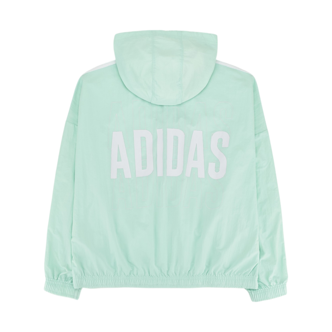 (W) 아디다스 에센셜 리핏 자켓 아이스 민트 - KR 사이즈((W) Adidas Essentials Repeat Jacket Ice Mint - KR Sizing) - 2