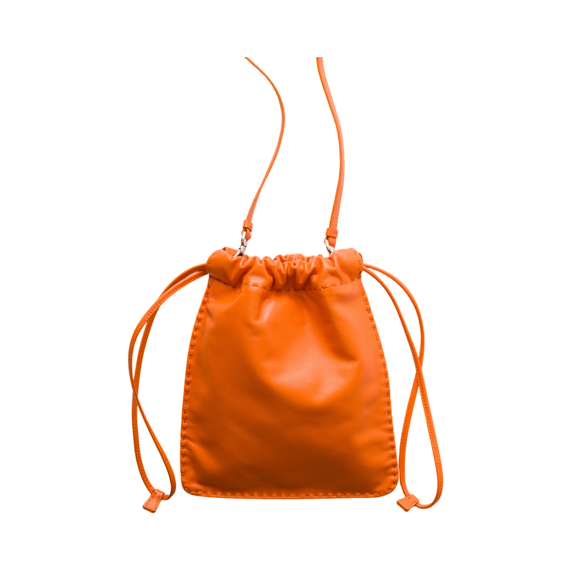 프라다 나파 레더 스마트폰 파우치 오렌지(Prada Nappa Leather Smartphone Pouch Orange) - 2